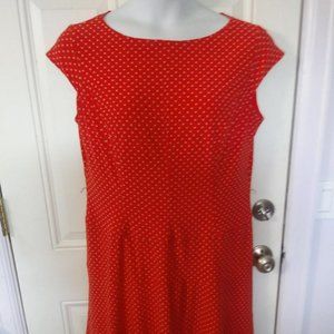 4/ $25 WOMENS SHORT SLEEVE DRESS BY ANNE KLEIN SIZE 14W
